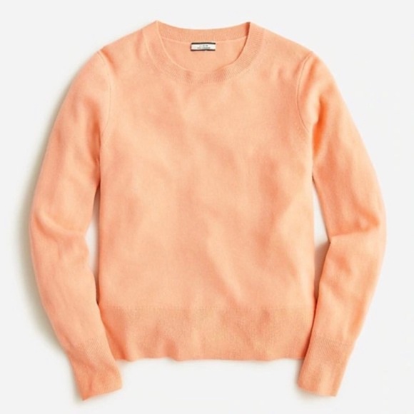 J. Crew Women’s Cashmere classic-fit crewneck sweater - Picture 1 of 5
